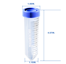 Cargar imagen en el visor de la galería, Tubos de centrífuga Biologix® de 50 ml, fondo cónico 10-9502
