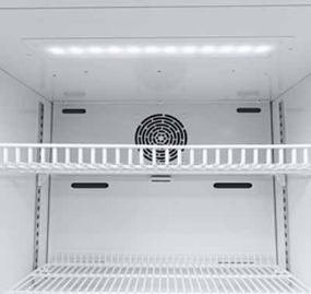Refrigerador portátil de alta calidad con puerta de vidrio MC-5L126