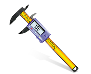 CALIBRADOR VERNIER CERTIFICADO DIGITAL 100 MM Nº Catálogo CC-3417