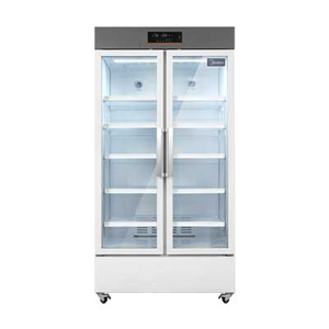 Refrigerador de laboratorio de gran capacidad de 700L con dos puertas de vidrio MC-5L756