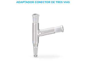 ADAPTADOR CONECTOR DE TRES VIAS No. Catálogo GL-023.202.01