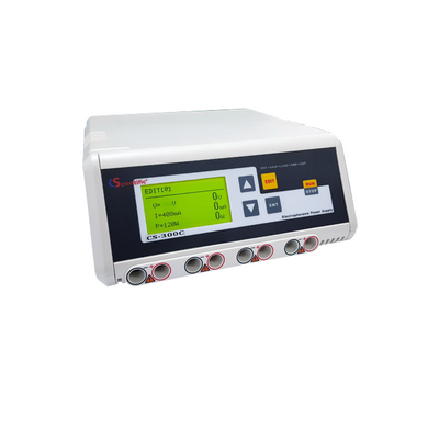 Fuente de poder para cámaras de electroforesis. Modelo PS300C
