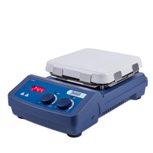Cargar imagen en el visor de la galería, Agitador magnético con placa de calentamiento cuadrada con pantalla digital LCD. Modelo H550-PRO