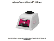 Cargar imagen en el visor de la galería, Agitador Vortex AHN myLab® 4200 rpm
