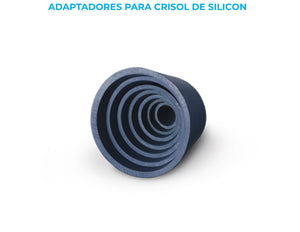 ADAPTADORES PARA CRISOL DE PLASTICO Y SILICON