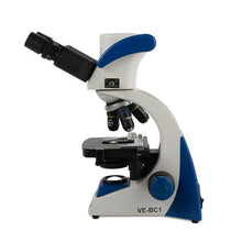 Cargar imagen en el visor de la galería, Microscopio binocular biológico con cámara digital. Modelo VE-BC1